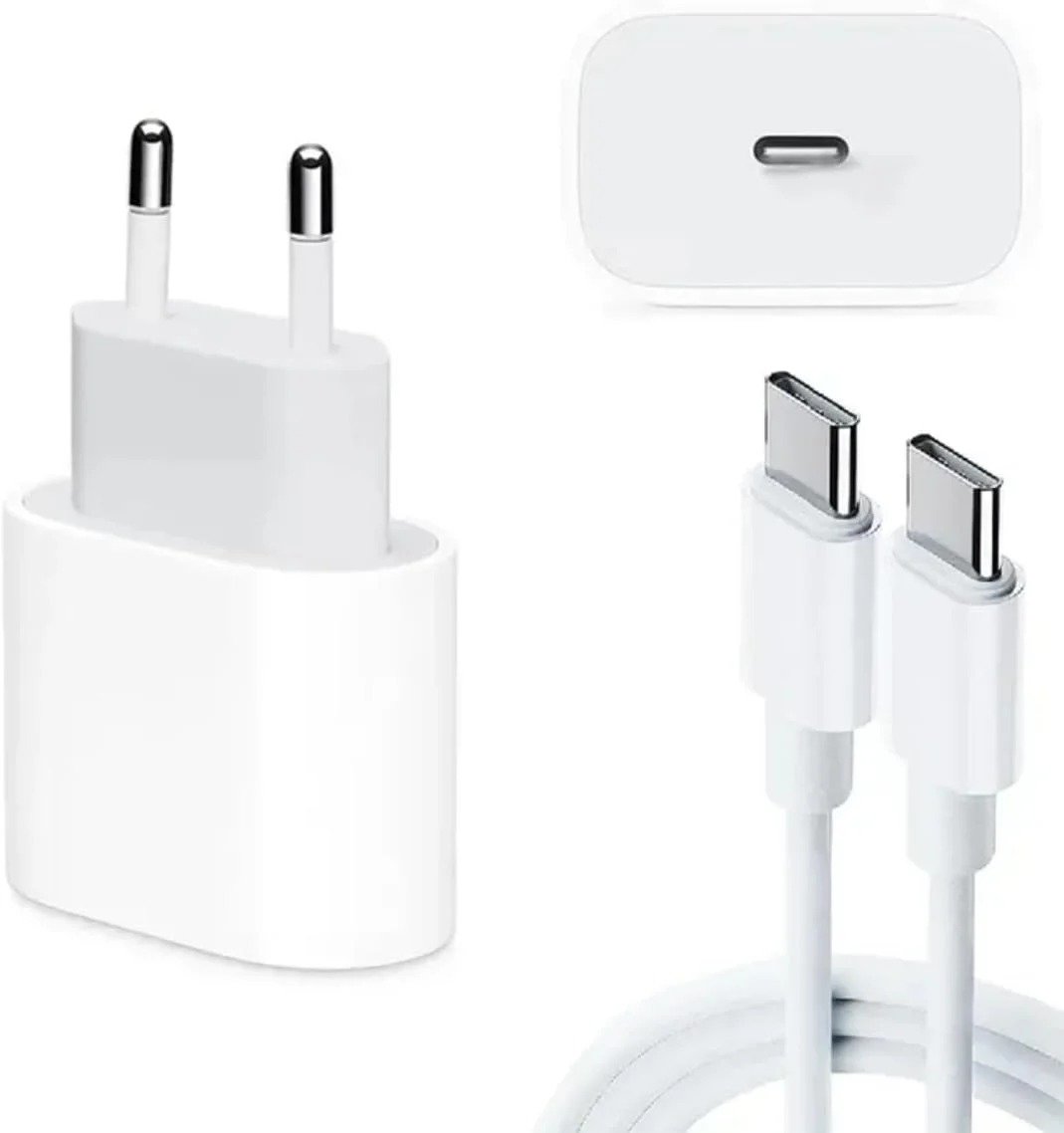 Carregador Completo Fonte 20W + Cabo iPhone 15 Pro Max Plus Usb-c Tipo C - Imagem 3